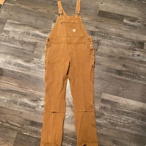 Carhartt Overalls women relaxed fit Large EUC